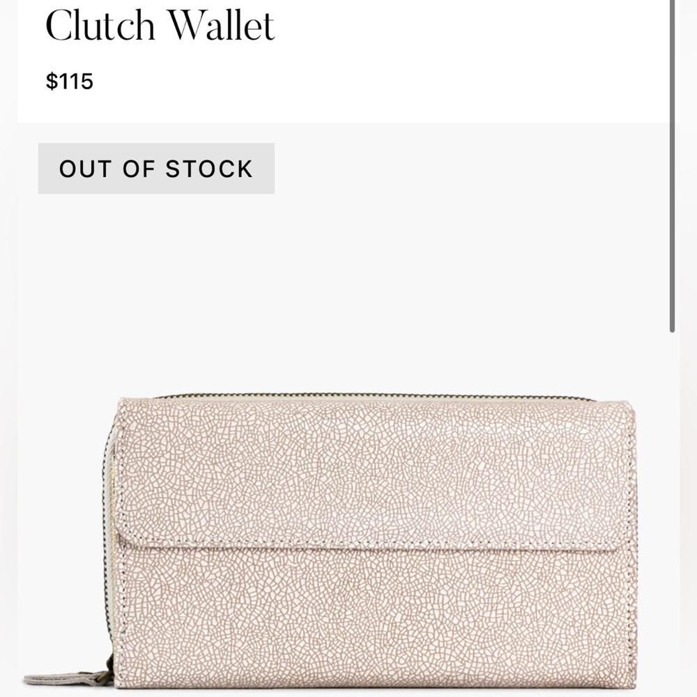 Seint Clutch Wallet/Makeup Palette, NWOT